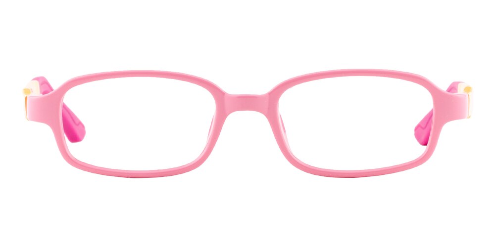 Strachey Pink Rectangle TR90 Eyeglasses