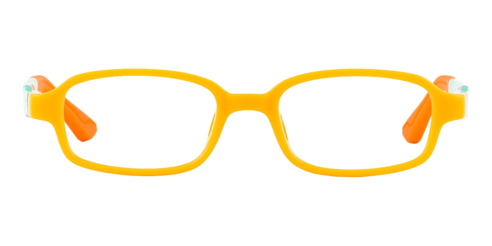 Strachey Orange Rectangle TR90 Eyeglasses