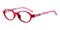 Swift Red Round TR90 Eyeglasses