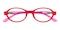 Swift Red Round TR90 Eyeglasses