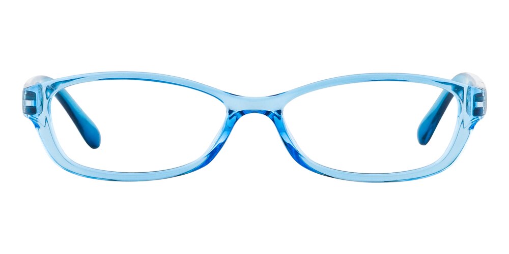 Tate Blue Oval TR90 Eyeglasses