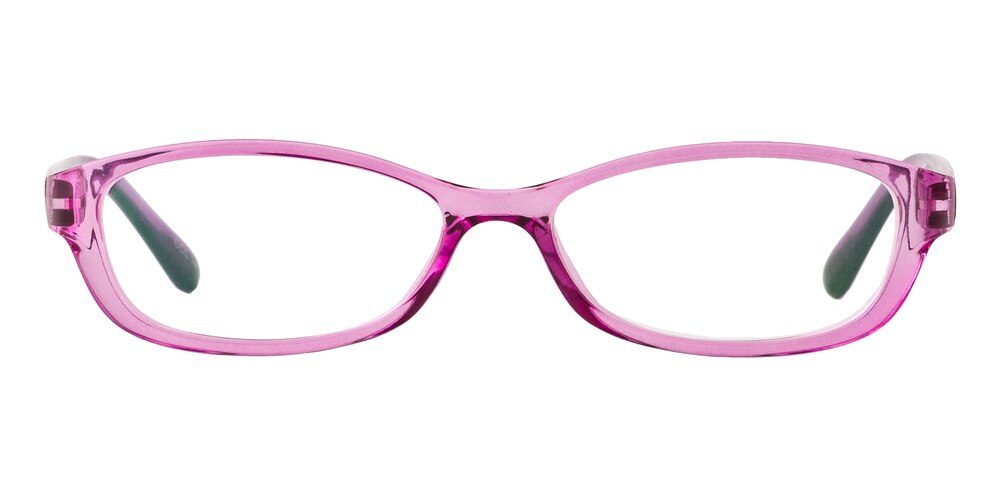 Tate Purple Oval TR90 Eyeglasses