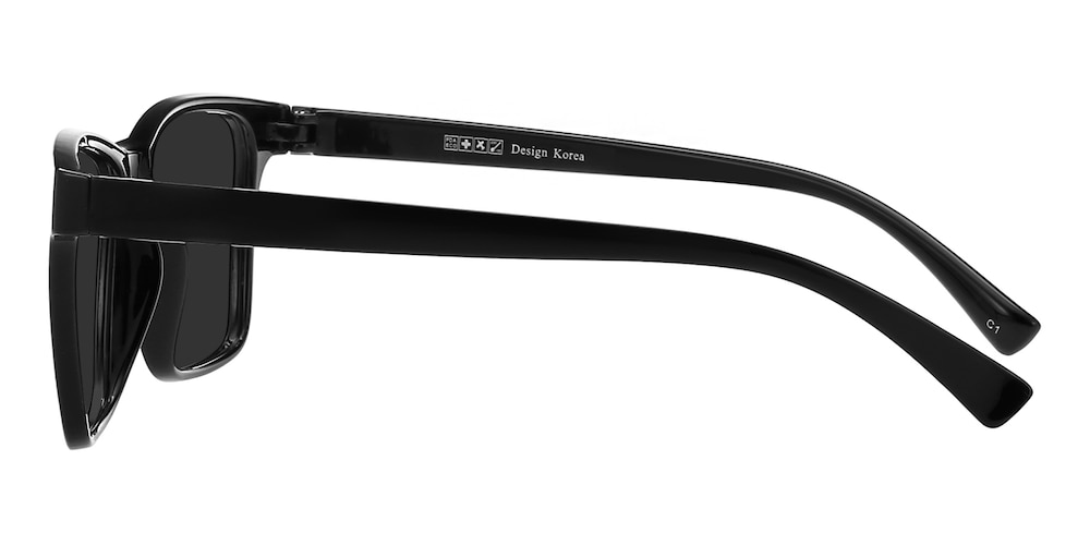Spender Black Square TR90 Sunglasses