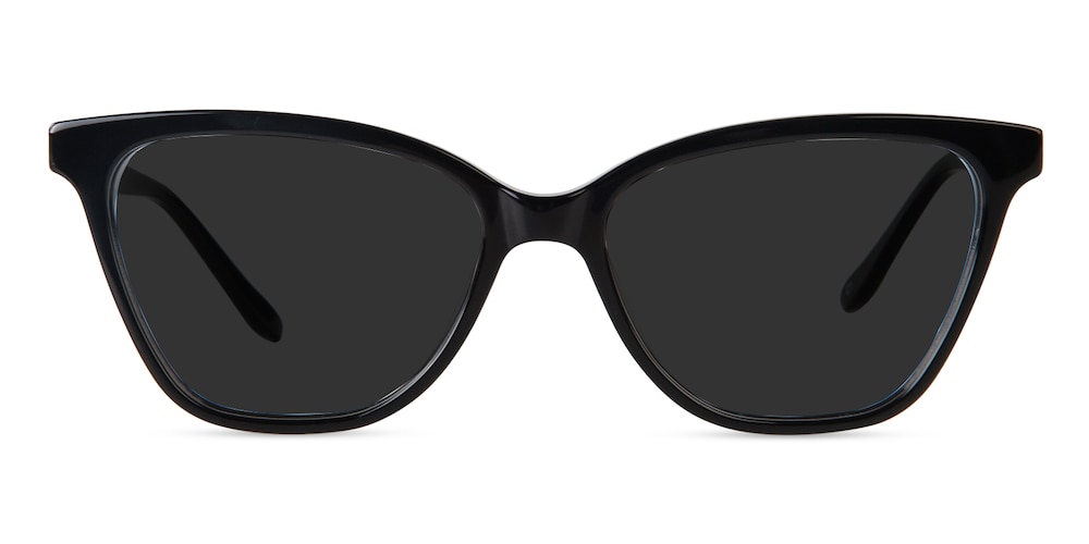 Kerlins Black Cat Eye Acetate Sunglasses