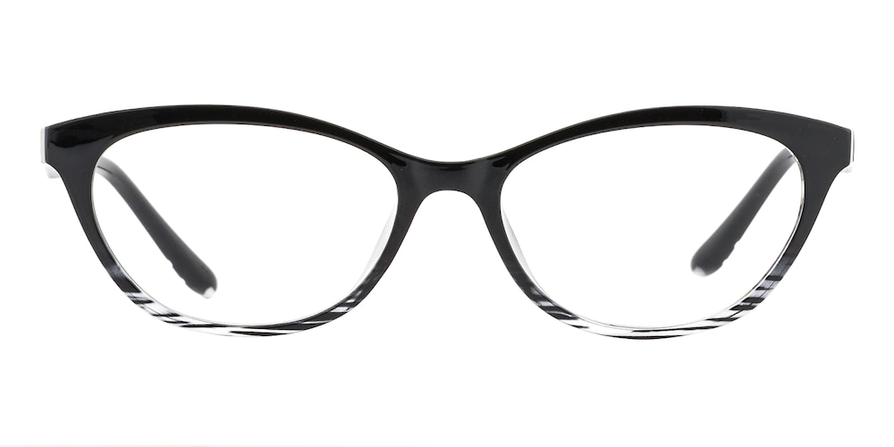 Corwins Black Cat Eye TR90 Eyeglasses
