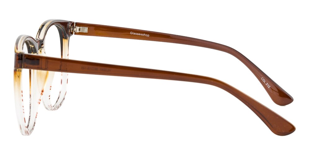 Madeley Brown Classic Wayframe TR90 Eyeglasses