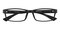 Fitchy Mblack Rectangle TR90 Eyeglasses