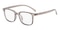 Chopper Gray Square TR90 Eyeglasses