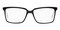 Shanks Black/Crystal Rectangle Acetate Eyeglasses