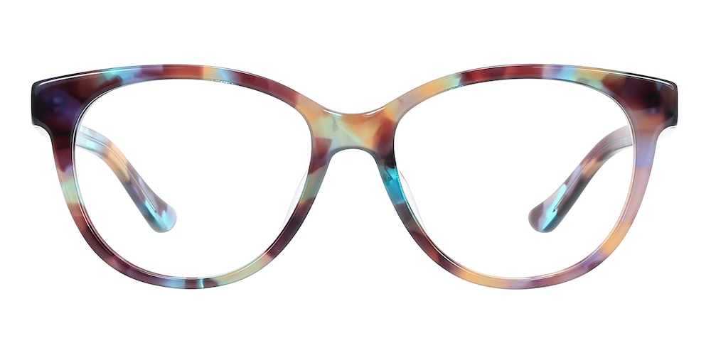Wilsen Multicolor Oval Acetate Eyeglasses