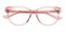 Wilsen Pink Oval Acetate Eyeglasses