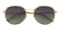 Ina Green Polygon TR90 Sunglasses