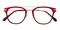 Rado Avaitor Red Aviator Ultem Eyeglasses