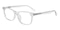 Milne Crystal Rectangle Acetate Eyeglasses