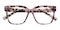 Maltz Petal Tortoise Square Acetate Eyeglasses