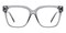 Maltz Gray Square Acetate Eyeglasses