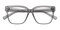 Maltz Gray Square Acetate Eyeglasses