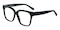 Maltz Black Square Acetate Eyeglasses
