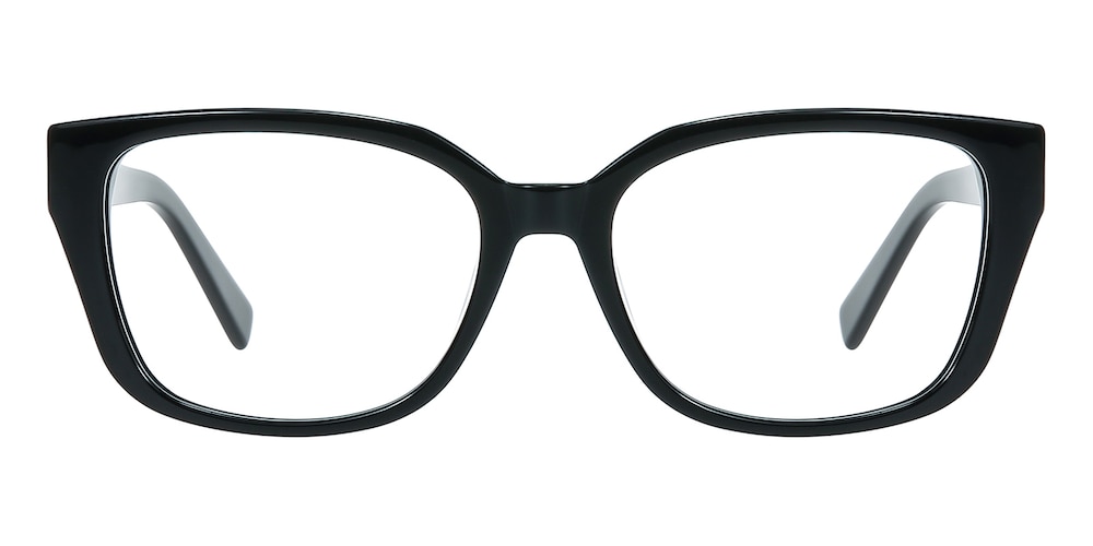 Bobosa Black Square Acetate Eyeglasses