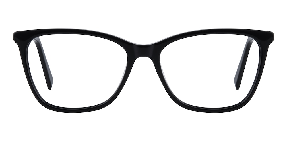Dierser Black Cat Eye Acetate Eyeglasses