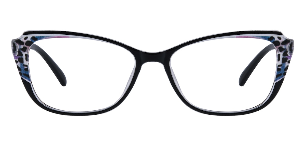 Bloor Black Cat Eye TR90 Eyeglasses