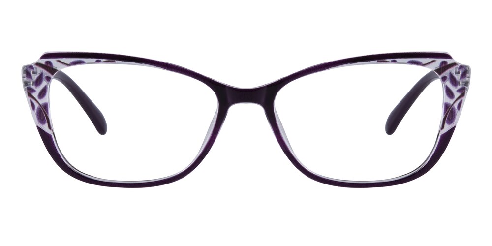 Bloor Purple Cat Eye TR90 Eyeglasses