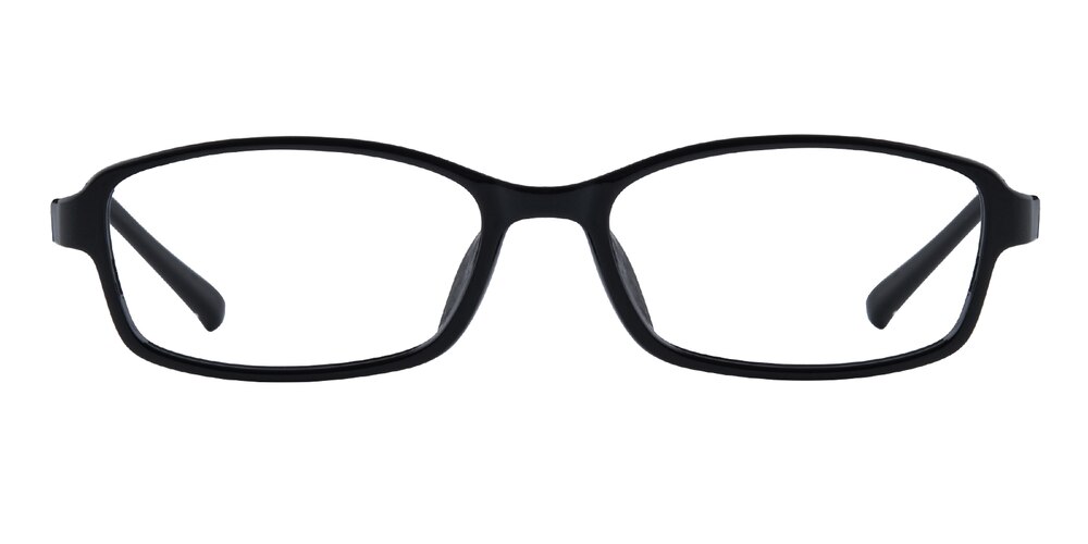 Brewster Black Oval TR90 Eyeglasses