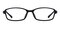 Brewster Black Oval TR90 Eyeglasses