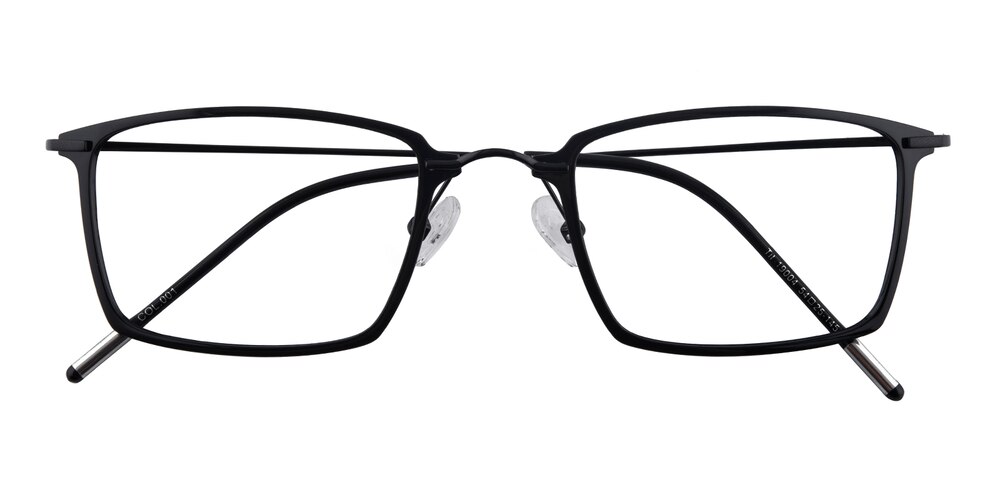 Dryden Black Rectangle Ultem Eyeglasses