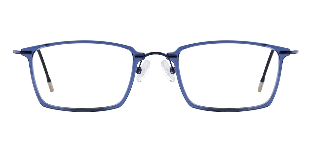 Dryden Blue Rectangle Ultem Eyeglasses