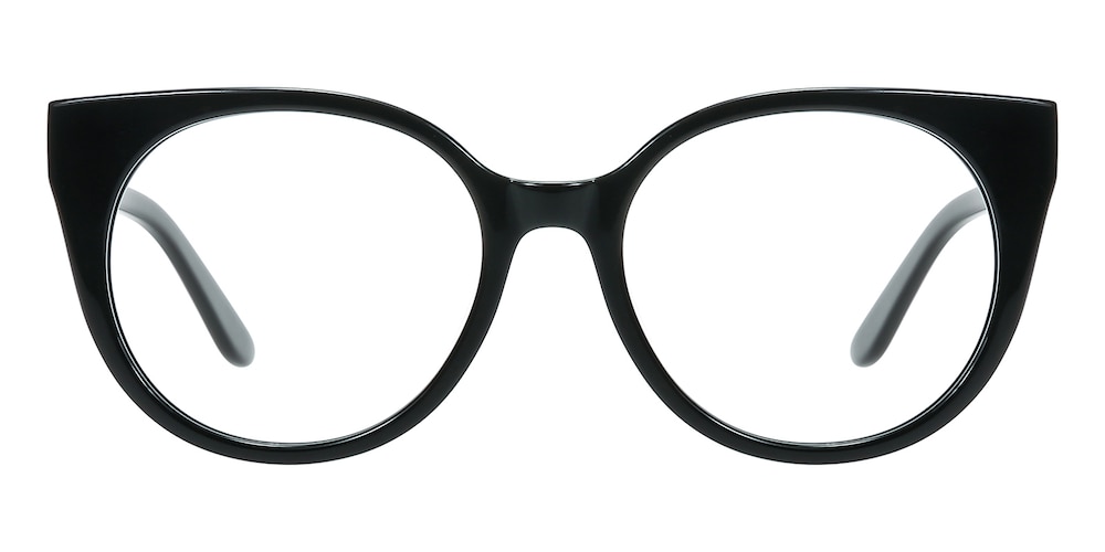 Laurie Black Cat Eye Acetate Eyeglasses