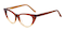 Roy Brown/Crystal Cat Eye Acetate Eyeglasses