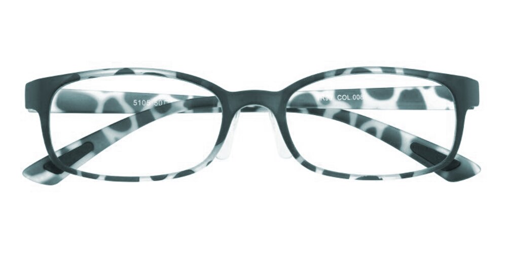 Logan Green Tortoise Rectangle TR90 Eyeglasses
