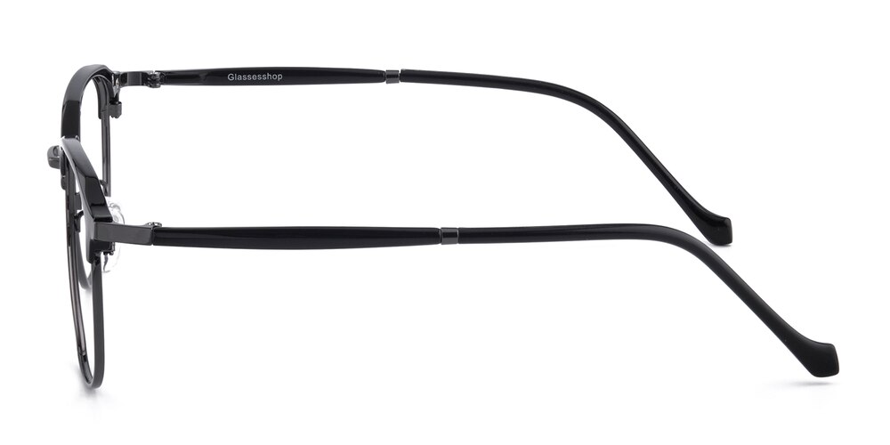 Erika Black Rectangle TR90 Eyeglasses