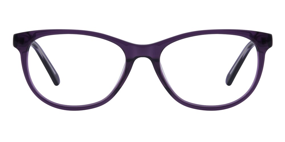 Lionel Purple Cat Eye Acetate Eyeglasses