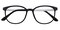 Yonkers Black/White Round TR90 Eyeglasses