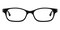 Nina Black Rectangle TR90 Eyeglasses