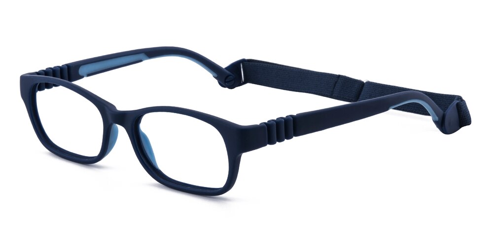 Nina Blue Rectangle TR90 Eyeglasses