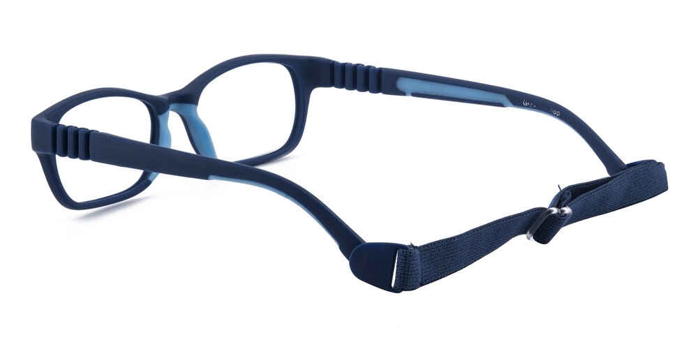 Nina Blue Rectangle TR90 Eyeglasses