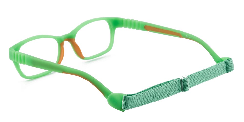 Nina Green Rectangle TR90 Eyeglasses