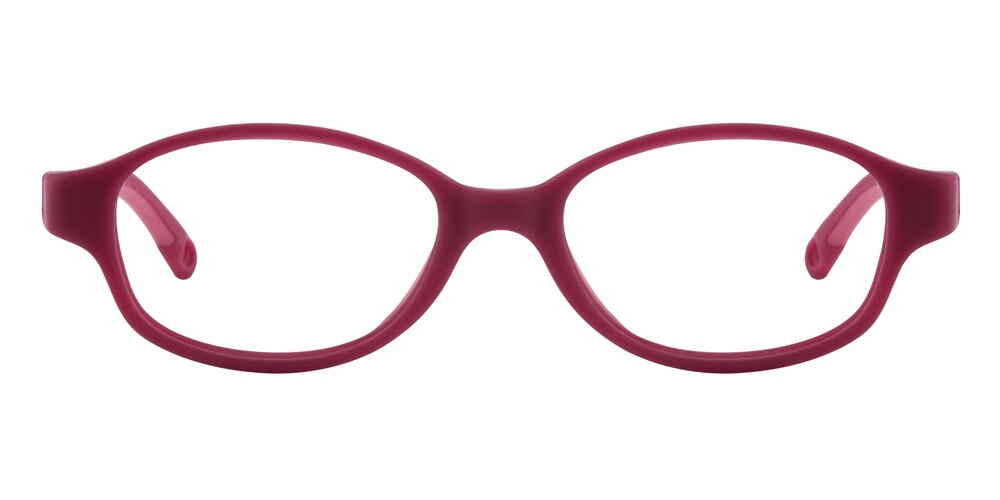 Harry Red Oval TR90 Eyeglasses