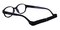 Harry Black Oval TR90 Eyeglasses