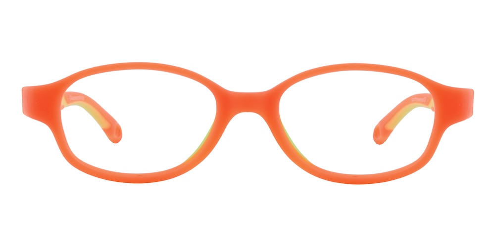 Harry Orange Oval TR90 Eyeglasses