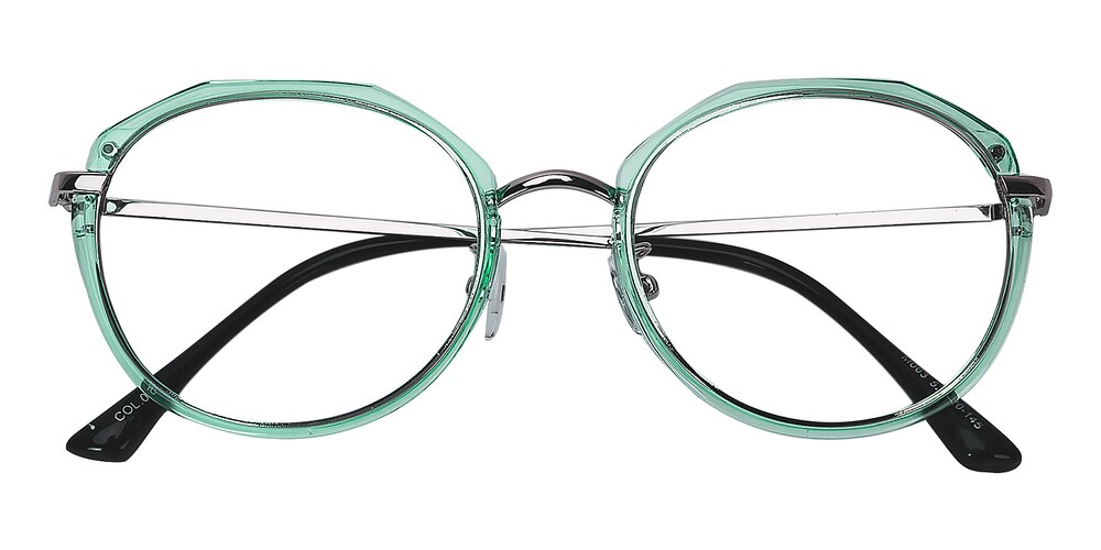 Barrie Green Polygon TR90 Eyeglasses
