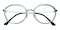 Barrie Green Polygon TR90 Eyeglasses