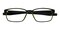 Bend Green/Black Rectangle TR90 Eyeglasses