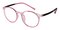 Enids Pink Round TR90 Eyeglasses