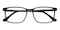 Beulah Black Rectangle Acetate Eyeglasses