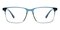 Beulah Blue/Green Rectangle Acetate Eyeglasses