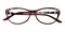 Acacia Red Cat Eye TR90 Eyeglasses